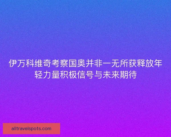 伊万科维奇考察国奥并非一无所获释放年轻力量积极信号与未来期待